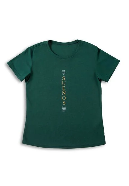 Camiseta Exterior Verde Botella Mp 1670