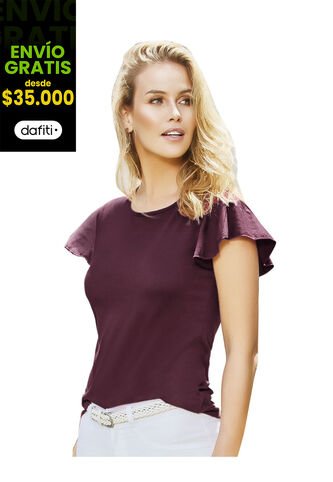 Blusa Adulto Femenino Vino Marketing  Personal MP