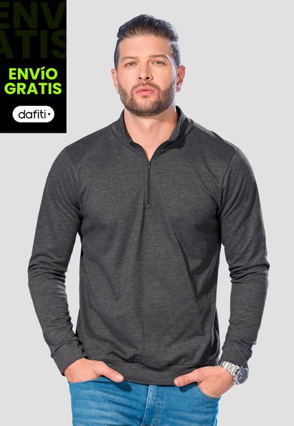 Buzo Hombre Negro Cross Mp 105329