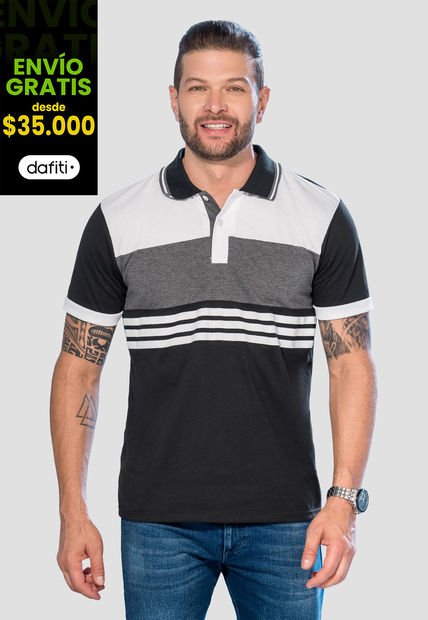 Polo Hombre Multicolor Mp 40430