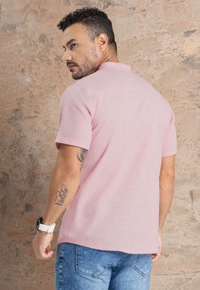 Camisa Hombre Palo De Rosa Mp 3139