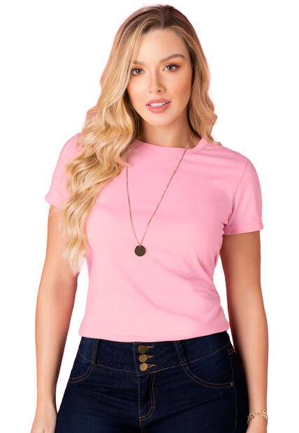 Camiseta Mujer Rosado 82961