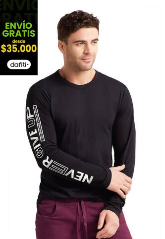 Camibuzo Hombre Negro Mp 71060 MP