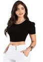 Crop Top Adulto Negro Mp 96189 de MP