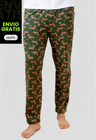 Pantalón Pijama Hombre Estampado Mp 112532 MP