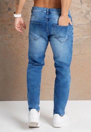 Jean Hombre Azul Medio Mp 103240