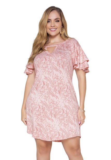 Vestido Corto Mujer Estampado Mp 16927