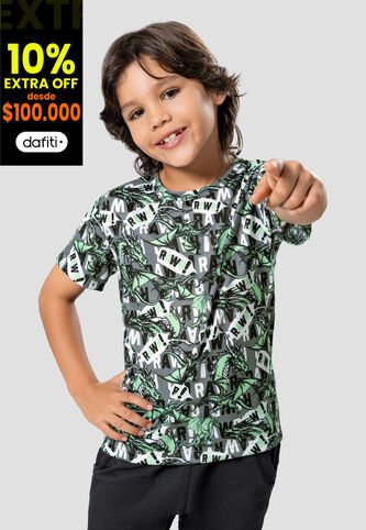 Camiseta Infantil Masculino Estampado Mp 104887 MP