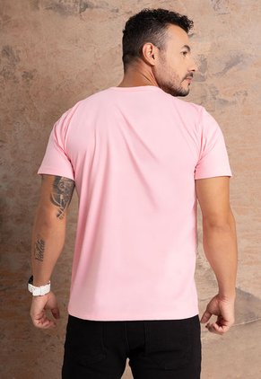 Camiseta Hombre Rosado Mp 101746
