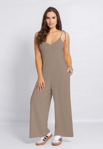 Enterizo Largo Mujer Café Pardo Mp 7230 MP