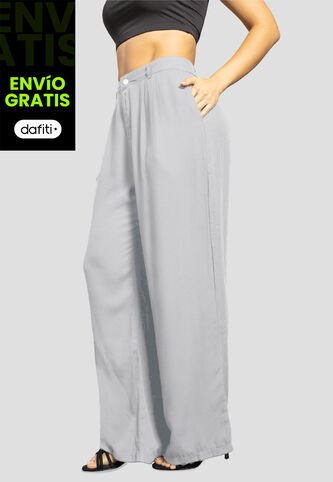 Pantalón Mujer Gris Claro Mp 112221 MP