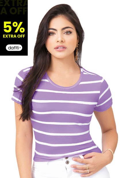 Camiseta Mujer Multicolor Mp 33870