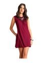 Vestido Corto Para Mujer Vinotinto MP de MP