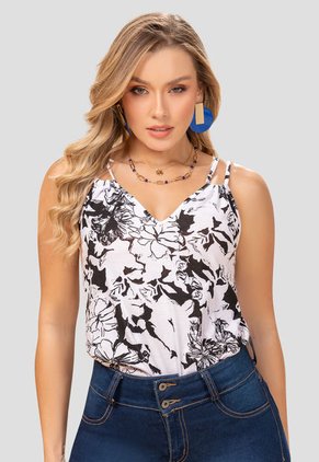 Blusa Paq X3 Mujer Multicolor Mp 102960