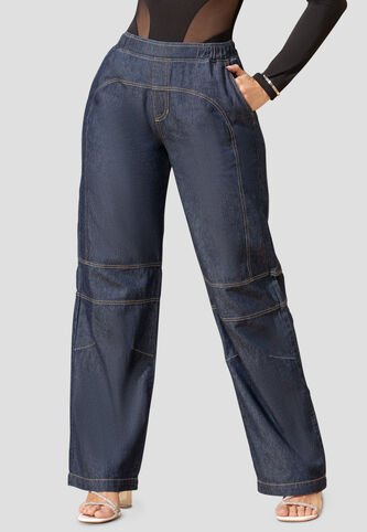Pantalón Mujer Azul Oscuro Mp 103244 MP