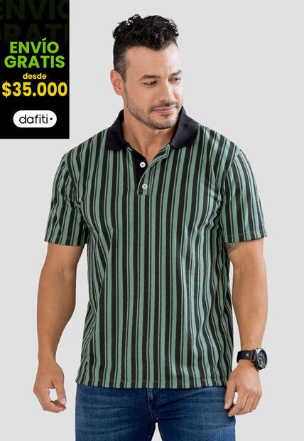 Polo Hombre Multicolor Mp 104125