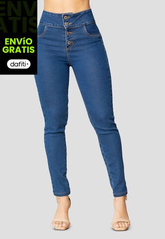 Jean Mujer Azul Medio Mp 105526 MP