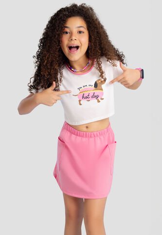 Conjunto Niñas Infantil Rosa Mp 101508 MP