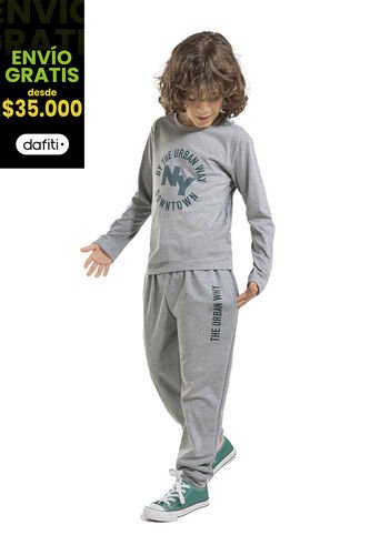 Camibuzo Infantil Gris Mp 1891 MP