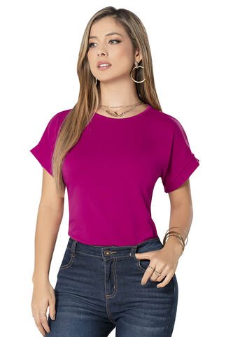 Camiseta Mujer Fucsia Mp 9676 MP