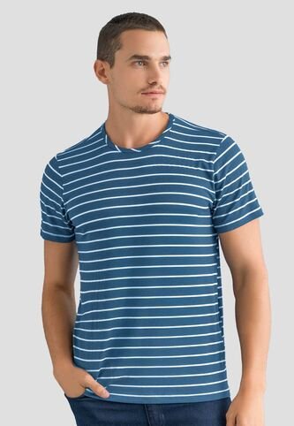 Camiseta Hombre Azul Indigo Mp 112555 MP