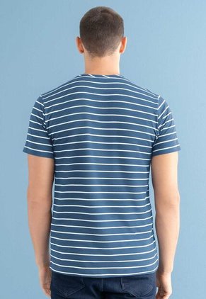 Camiseta Hombre Azul Indigo Mp 112555