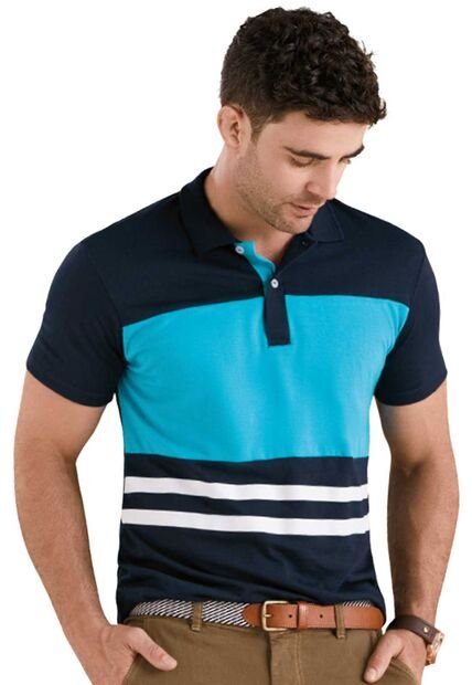 Camiseta Hombre Multicolor Mp 86805