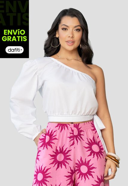 Blusa Mujer Blanco Mp 106300