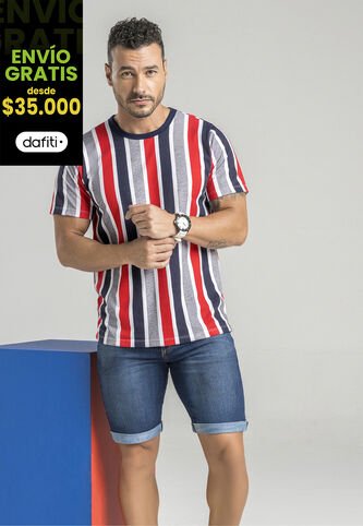 Camiseta Hombre Multicolor Mp 232 MP