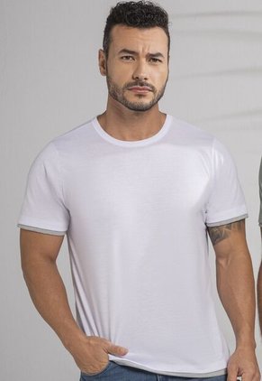 Camiseta Hombre Blanco Mp 389