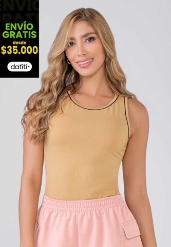 Camiseta Mujer Beige Mp 141 MP