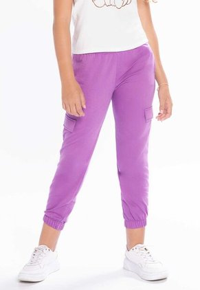 Jogger Infantil Femenino Morado Mp 210