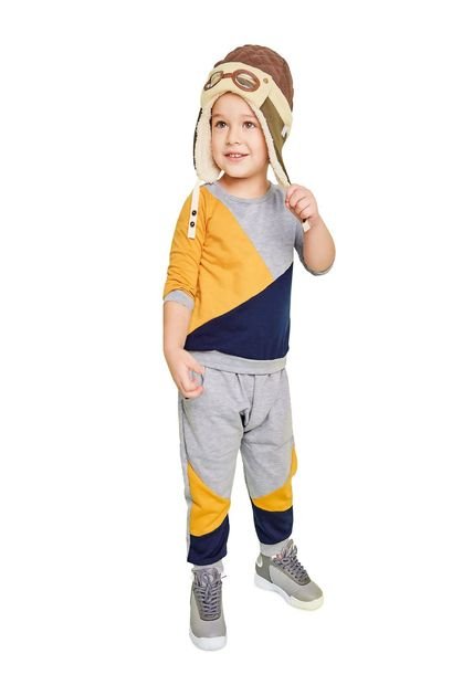 Conjunto Gris-Aazul-Amarillo MP 47363