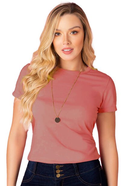 Camiseta Mujer Coral Mp 82961