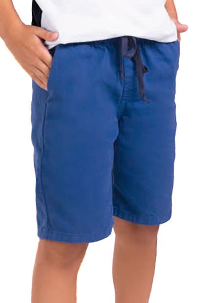 Bermuda Infantil Masculino Azul Mp 2938