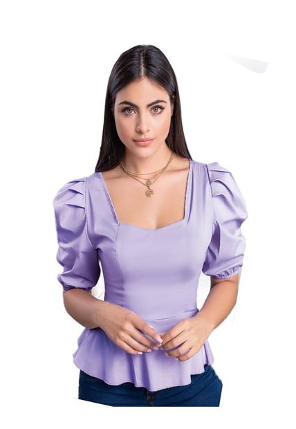 Blusa Para Mujer Lila MP