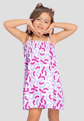 Vestido Paq X2 Infantil Femenino Bicolor Mp 111110