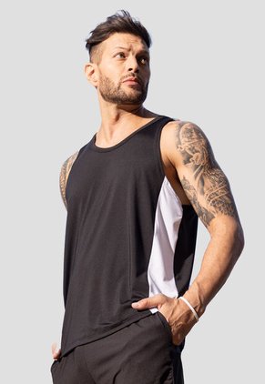 Camisilla Hombre Negro Mp 102573