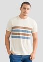 Camiseta Hombre Crema Mp 112553 de MP