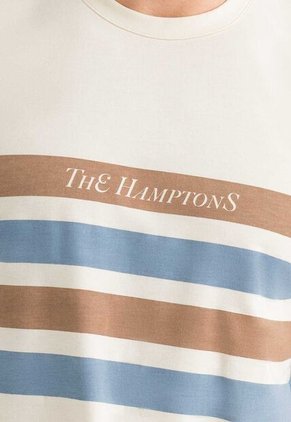 Camiseta Hombre Crema Mp 112553