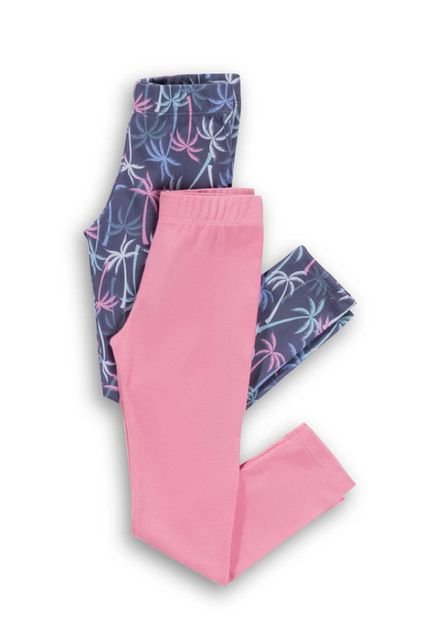 Legging Paq X2 Infantil Multicolor Mp 2170