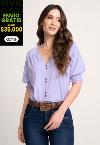 Blusa Mujer Lila Mp 104454 MP