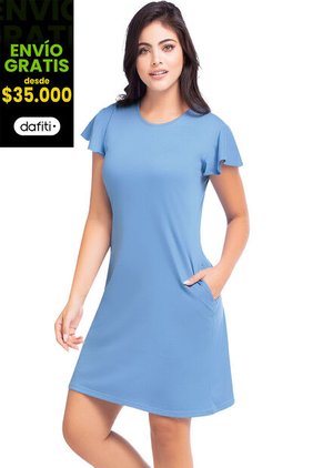 Vestido Corto Para Mujer Morazul MP