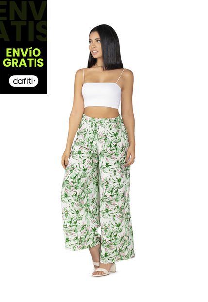 Pantalón Mujer Estampado Mp 5012
