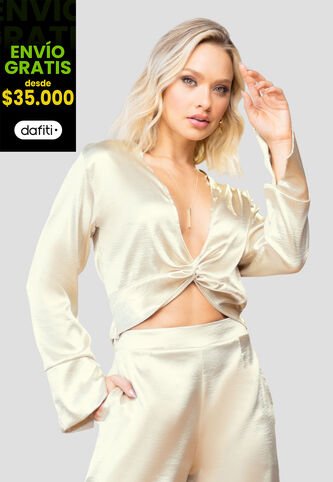 Blusa Mujer Blanco Mp 104205 MP