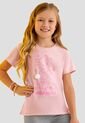 Camiseta Infantil Femenino Rosa Polvo Mp 112559 de MP