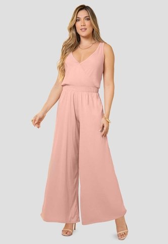 Enterizo Largo Mujer Rosa Polvo Mp 114544 MP