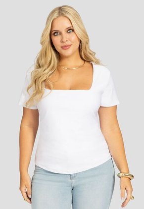 Blusa Mujer Blanco Mp 112235