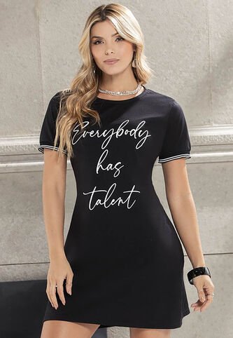 Vestido MP 96838 Negro MP