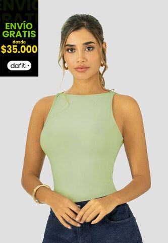 Blusa Mujer Verde Matcha Mp 112595 MP